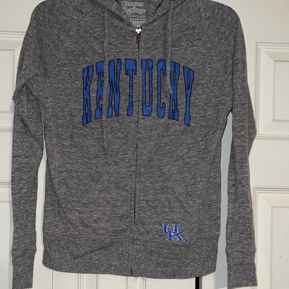 Campus Heritage Collections Junior Girls Gray Kentucky Jacket